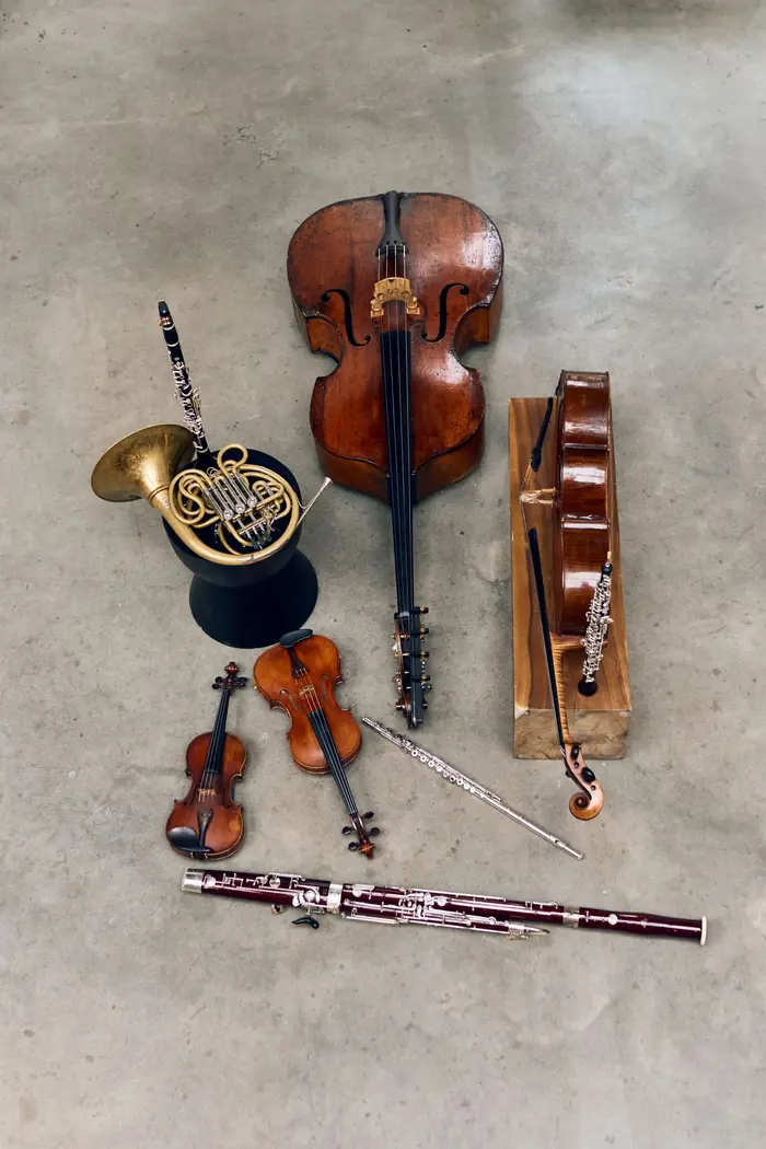 Musical instruments of Intercontinental Ensemble